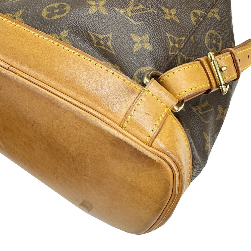 LOUIS VUITTON Brown Monogram Canvas Backpack - Picture 9 of 13